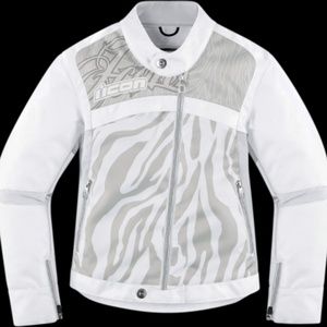 🏍💋💥 NWT Womens ICON Hella 2 Textile Jacket